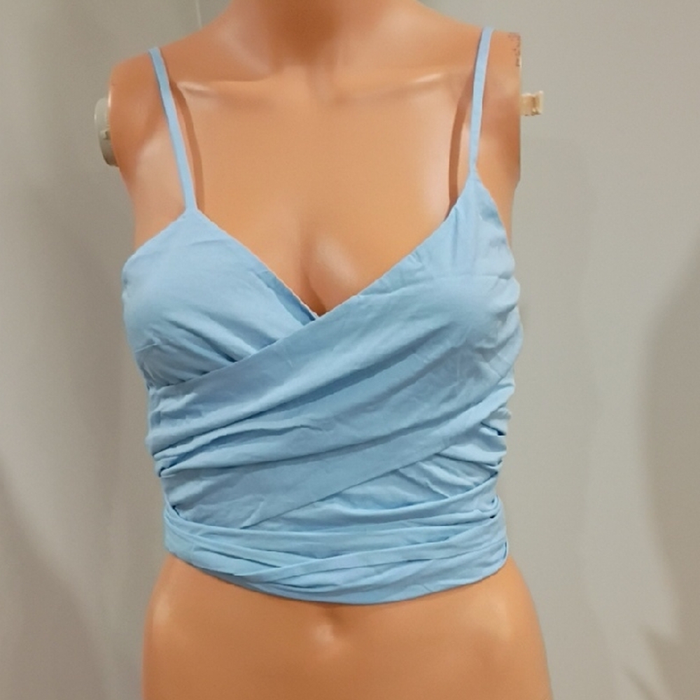 Lovers + Friends Sky Blue Camisole